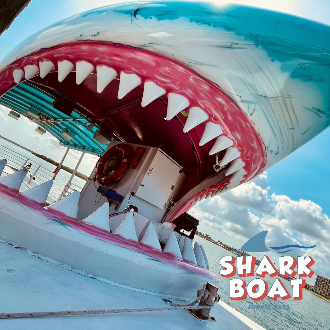 Shark Boat on water